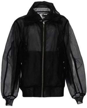 Rick Owens Bomber Jackets - Negro