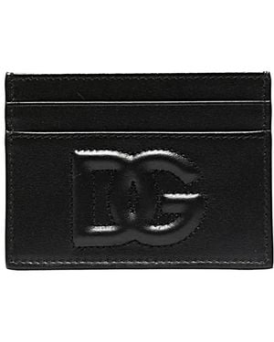 Dolce & Gabbana Nero Kaarthouder Portemonnees - Zwart