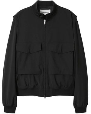 Tonywack Patch-Pocket Bomberjacke - Schwarz