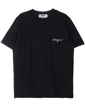 MSGM T-Shirts - Black