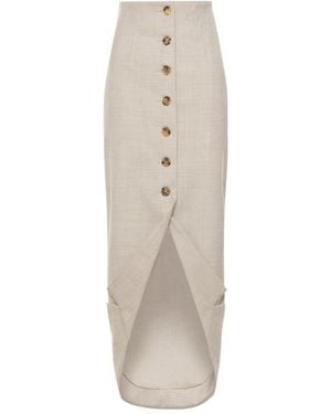 A.W.A.K.E. MODE Midi Skirts - Neutro