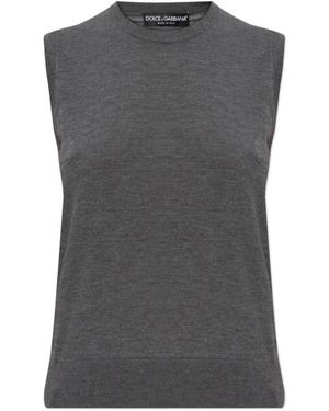 Dolce & Gabbana Cashmere Knitwear - Grigio