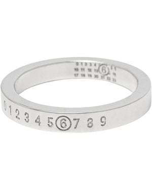 MM6 by Maison Margiela Rings - Metálico