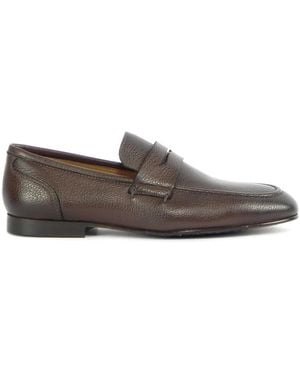 Marco Ferretti Zebu leder slipper schuh - Braun