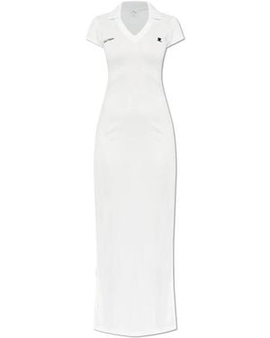 Courreges Maxi Dresses - White