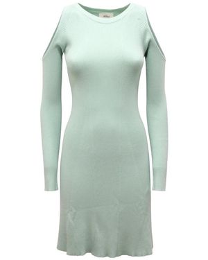 ViCOLO Kleedjes ,Groen ,44002E Gebreide Jurk