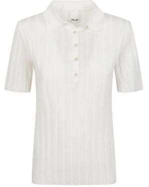 Allude Round-Neck Knitwear - White