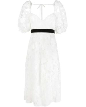 For Love & Lemons Midi Dresses - White
