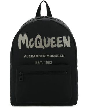 McQueen Backpacks - Negro