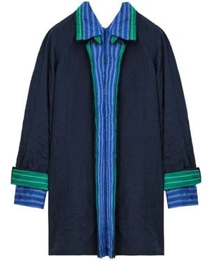 Loewe Jurk Van Technische Katoen - Blauw