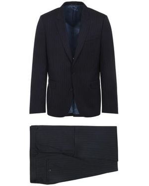 Paul Smith Single Breasted Suits - Blue