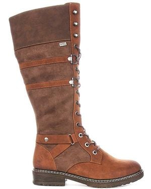Rieker Lace-Up Boots - Brown