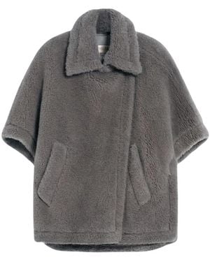 Max Mara Jassen ,Grijs ,Wol Cape