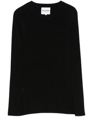 Kujten Round-Neck Knitwear - Nero