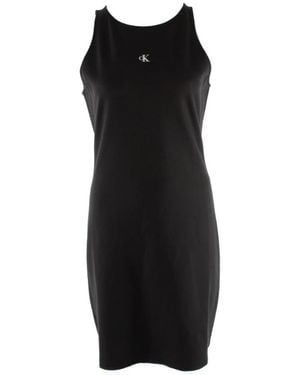 Calvin Klein Short Dresses - Black