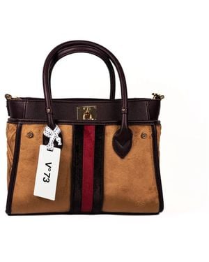 V73 Rachel Shopping Bag - Braun