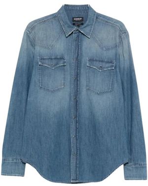 Dondup Denim Shirts - Blue