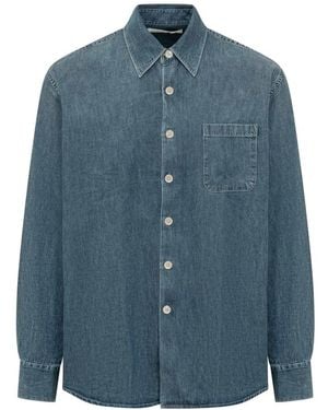 Our Legacy Denim Shirts - Blue