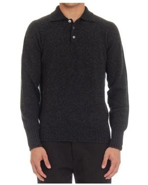 Drumohr Polo Shirts - Nero