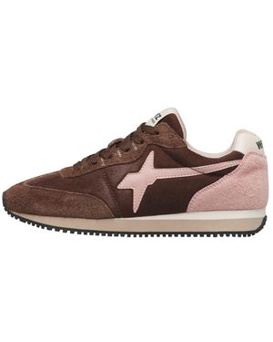 W6yz Schoenen ,Veelkleurig ,Leer Samoa-Uni - Bruin