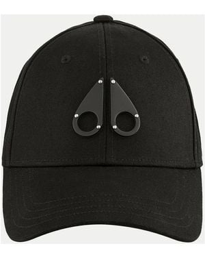 Moose Knuckles Caps - Negro