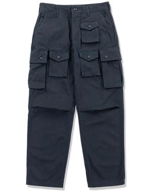 Engineered Garments Wide Trousers - Blue