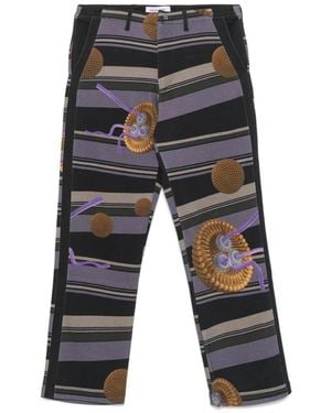 Kiko Kostadinov Straight Trousers - Grey