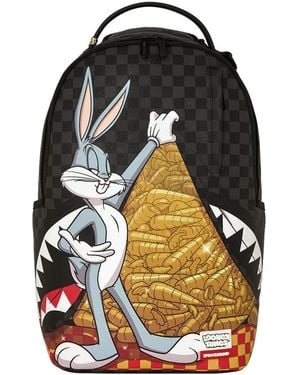 Sprayground Tassen ,Veelkleurig ,Looney Carrot Stash Backpack - Zwart