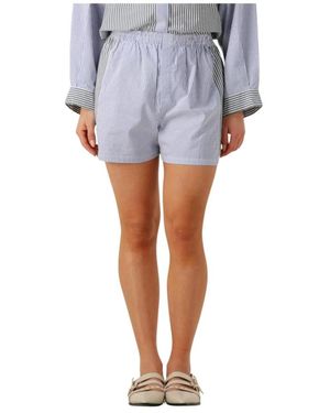 Antik Batik Korte Broeken ,Blauw ,Lichtblauwe Zomerbroek Martin Short