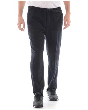 Daniele Alessandrini Slim-Fit Trousers - Blue