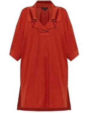 Lacoste Short Dresses - Red