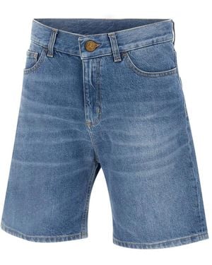 The Seafarer Denim Shorts - Azul