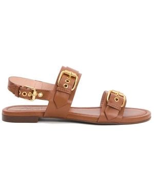 Agl Attilio Giusti Leombruni Flat Sandals - Marron