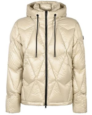 Moose Knuckles Iceberg Quilt Daunen Puffer - Natur