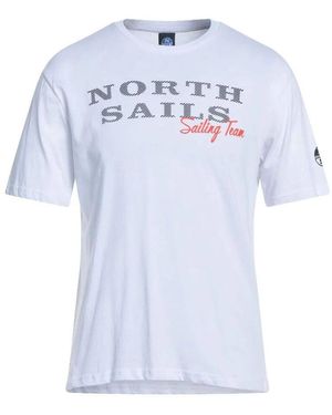 North Sails T-shirts - Blau