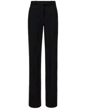 Versace Straight Trousers - Black