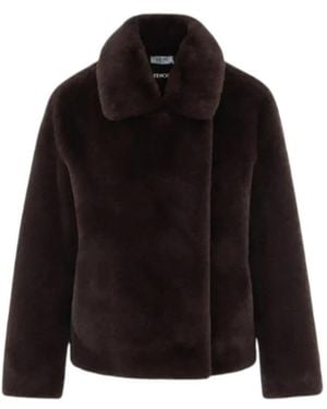 Liu Jo Faux Fur & Shearling Jackets - Noir
