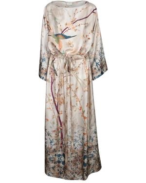 Pierre Louis Mascia Maxi Dresses - Neutro