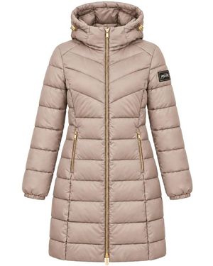 Yes-Zee Gesteppter Puffer-Mantel - Natur