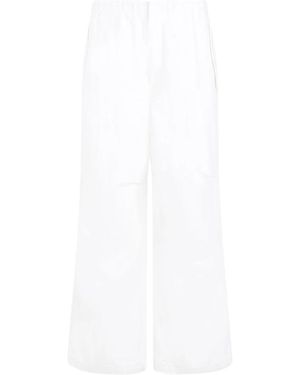 Jil Sander Wide Trousers - Wit