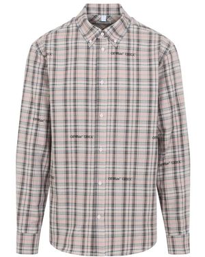 Off-White c/o Virgil Abloh Casual Shirts - Grey
