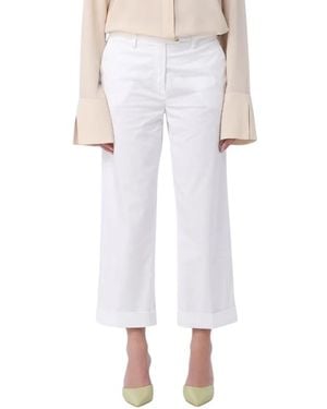 Re-hash Cropped Pants - White