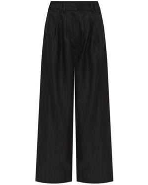 Posse Wide Trousers - Negro