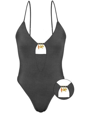 MC2 Saint Barth Crunchy One-Piece Zwempak - Zwart