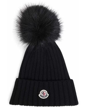 Moncler Beanies - Nero