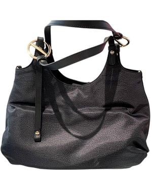Borbonese Stilvolle Ah1 Handtasche - Schwarz