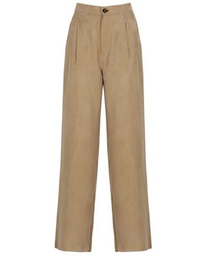 Marella Wide Broeken - Naturel