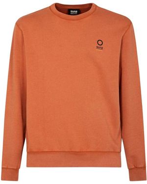 Suns Boards Gipo Dye Old Crewneck Sweatshirt - Oranje