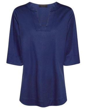 Elena Miro Blouses - Blue