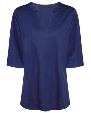 Elena Miro Blouses - Blue